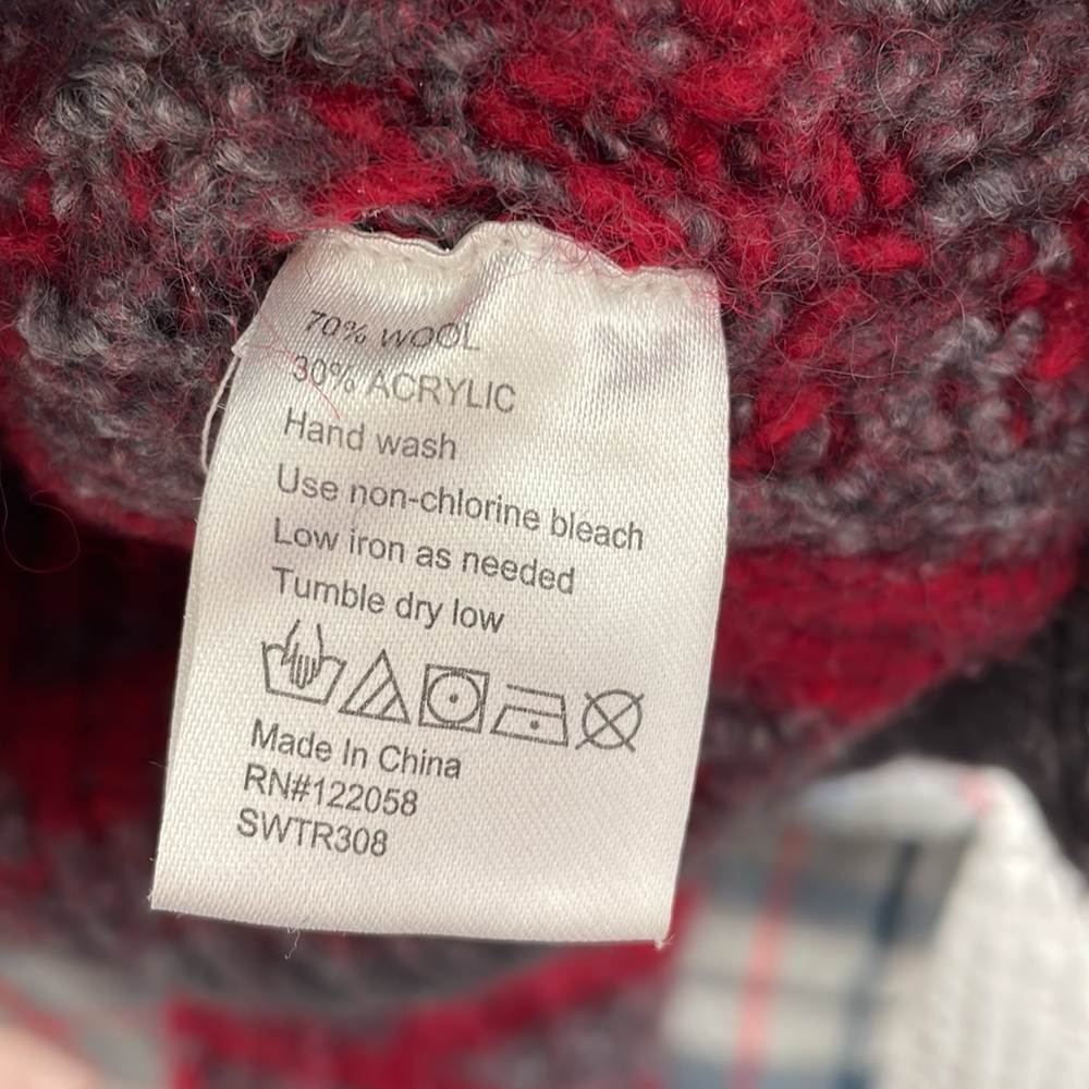 Free People wool cropped sweater - Picture 5 of 5